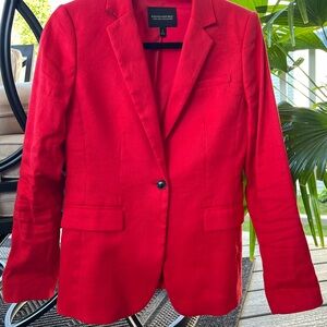 Banana Republic Bold Red Blazer